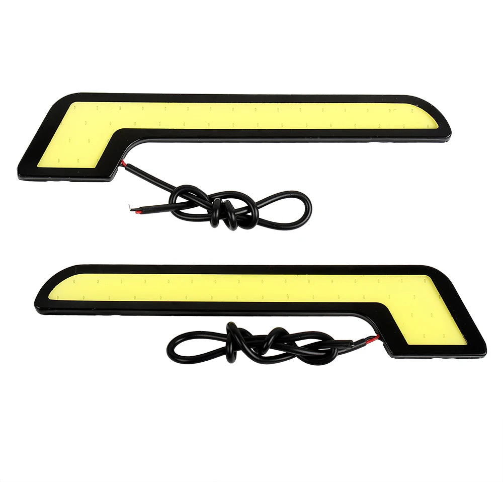Universal DC 12V Car Daytime Running Lights External COB Car-styling