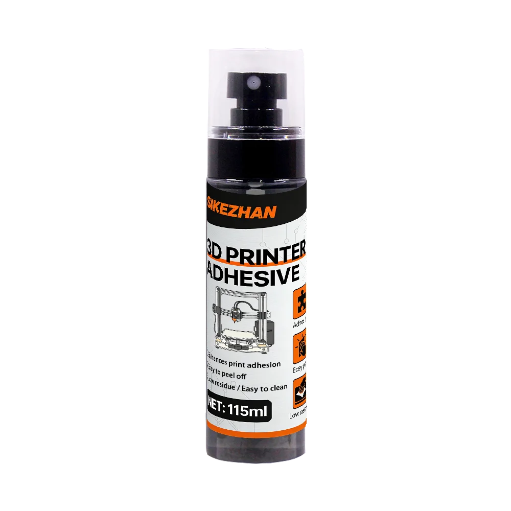 3D Printer Bed Adhesive Strong Grip 3D Printer Build Plates Adhesive Printing Beds Glue Strong Adhesion Long-Lasting Solution Zpaxo 115ml