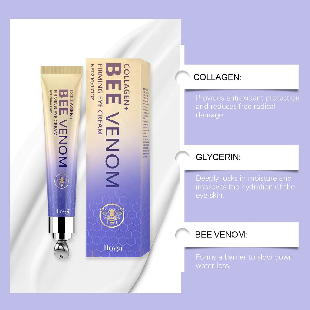 Hoygi Retinol & Bee Venom Peptide Firming Eye Cream Series Anti-Aging Eye Cream Zpaxo