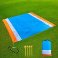 Extra Large Beach Mat 1-3 Adults Quick-dry Outdoor Placemat Perfect