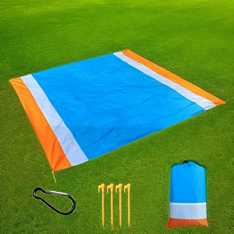 Extra Large Beach Mat 1-3 Adults Quick-dry Outdoor Placemat Perfect