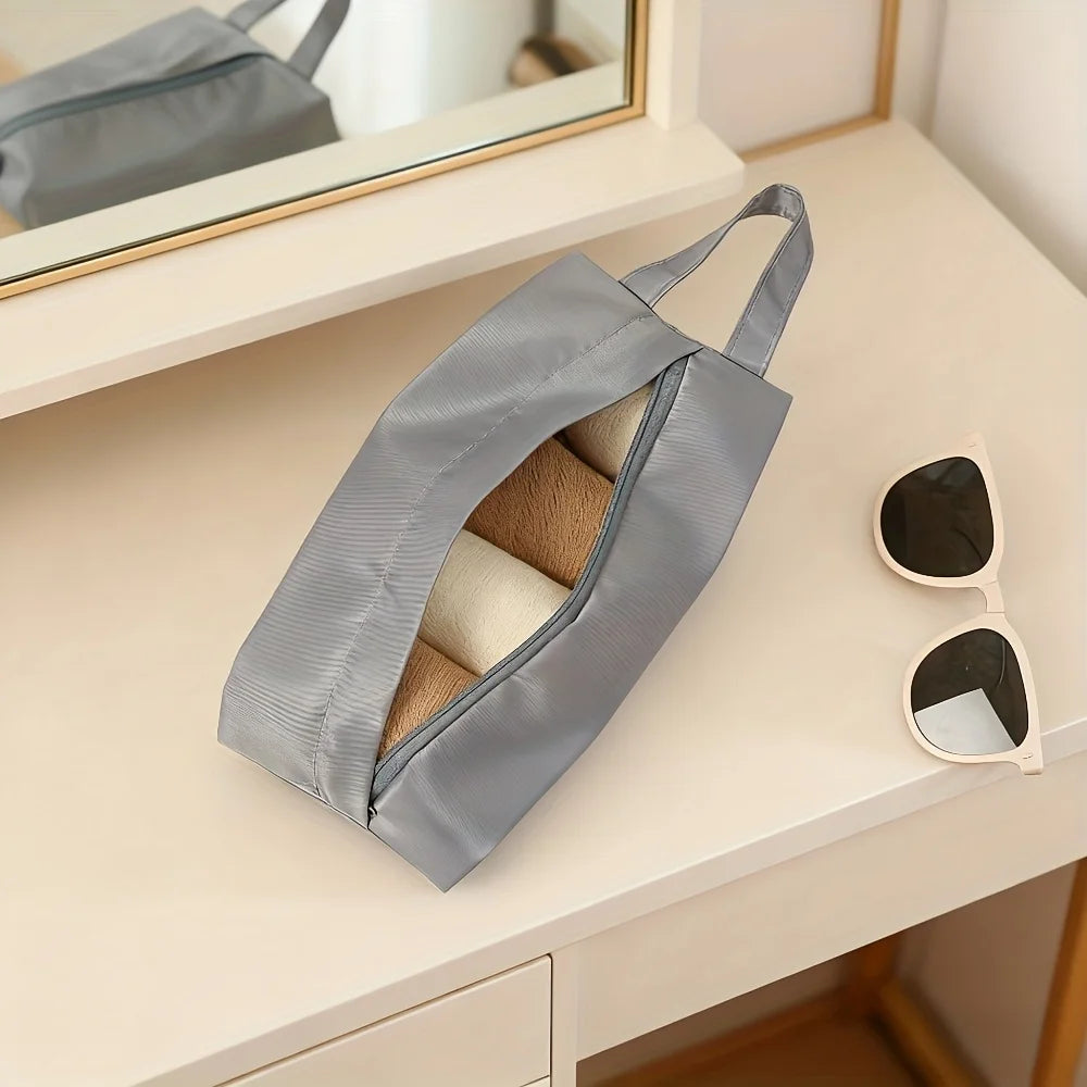 Travel Underwear Organizer Bag Panty Socks Storage Case Multiple Zpaxo gray