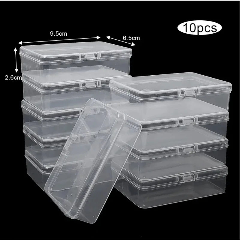 Transparent Plastic Card Boxes Waterproof Playing Holders Poker Board
