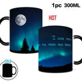 Aurora Borealis Temperature Sensing Mug Color-changing Ceramic Coffee Zpaxo A4