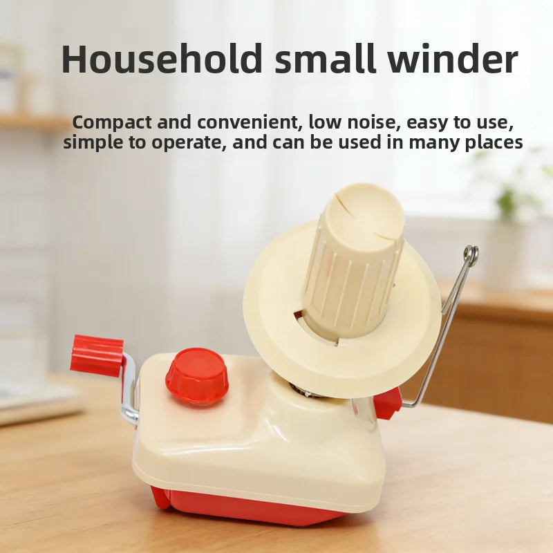 1Pcs Manual Household Yarn Winding Machine Twisting And Sewing Accessories Weaving Tools DIY Yarn Ball Winder Zpaxo