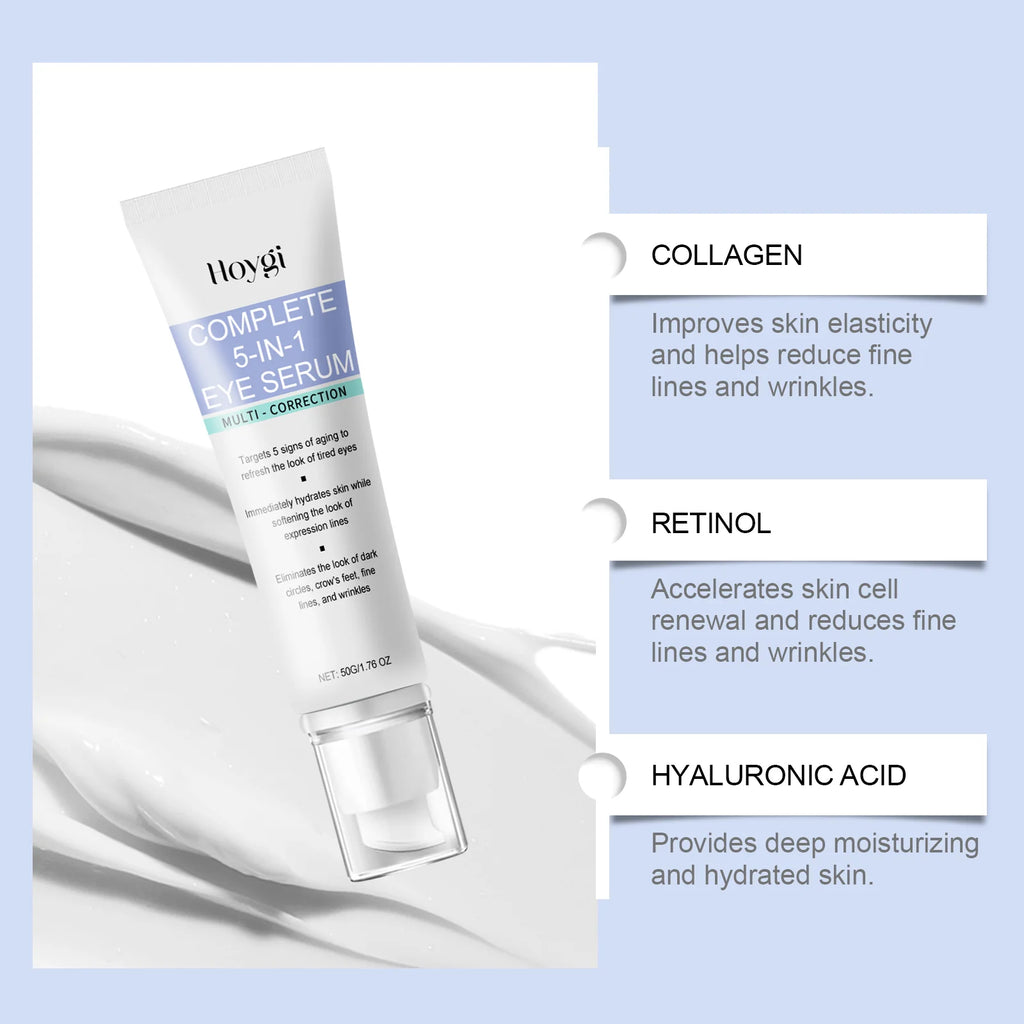 Hoygi Collagen 5-in-1 Eye Cream – Firming & Anti-Aging 50g Collagen Eye Cream Zpaxo