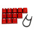 652F Bacllit Keycap G413 G910 G810 G310 G613 K840 Romer-g Mechanical Zpaxo Red CN