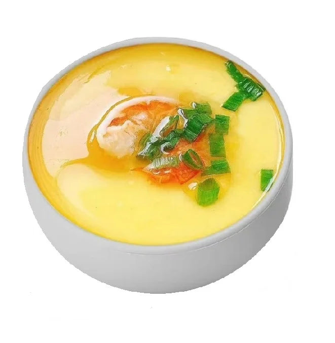 1 Circular Air Fryer Egg Mold Cooker Cup Microwave Oven Cooking Zpaxo Grey 1PCS
