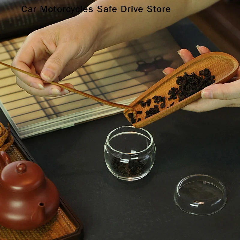 CM Transparent Mini Tea Storage Bottle Lid Small Glass Jar Sugar