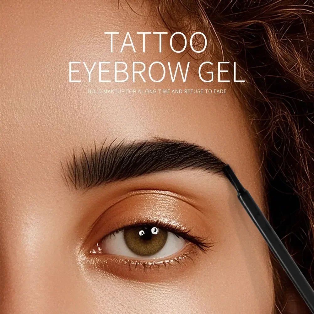 Waterproof Semi Permanent Eyebrow Gel Durable Tattoo Easy Peel Off
