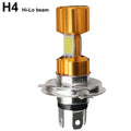 H4 H6 P15D Motorbike White Lighting BA20D Motor Headlamp COB Fog Zpaxo H4