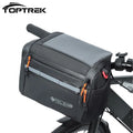 Toptrek 4L Bicycle Handlebar Bag Large Capacity Insulated Car Storage Winter Bike Bag Keep Warm Basket Pack Cycling Accessories Zpaxo Bag