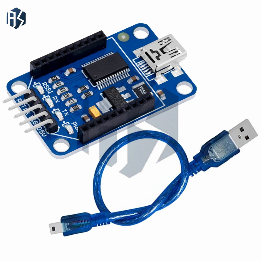 FT232RL USB to UART Serial Adapter Module, Compatible with XBee, BTBee,for Arduino Pro Mini and Bluetooth Modules Zpaxo
