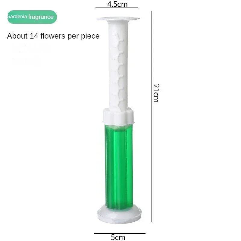 3 Toilet Cleaner Gel Flower Efficient Aromatic Deodorant Disinfection