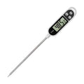 Stainless Steel Probe Type Household Food Thermometer Pen Type Milk Temperature Cooking Food Thermometer Zpaxo White