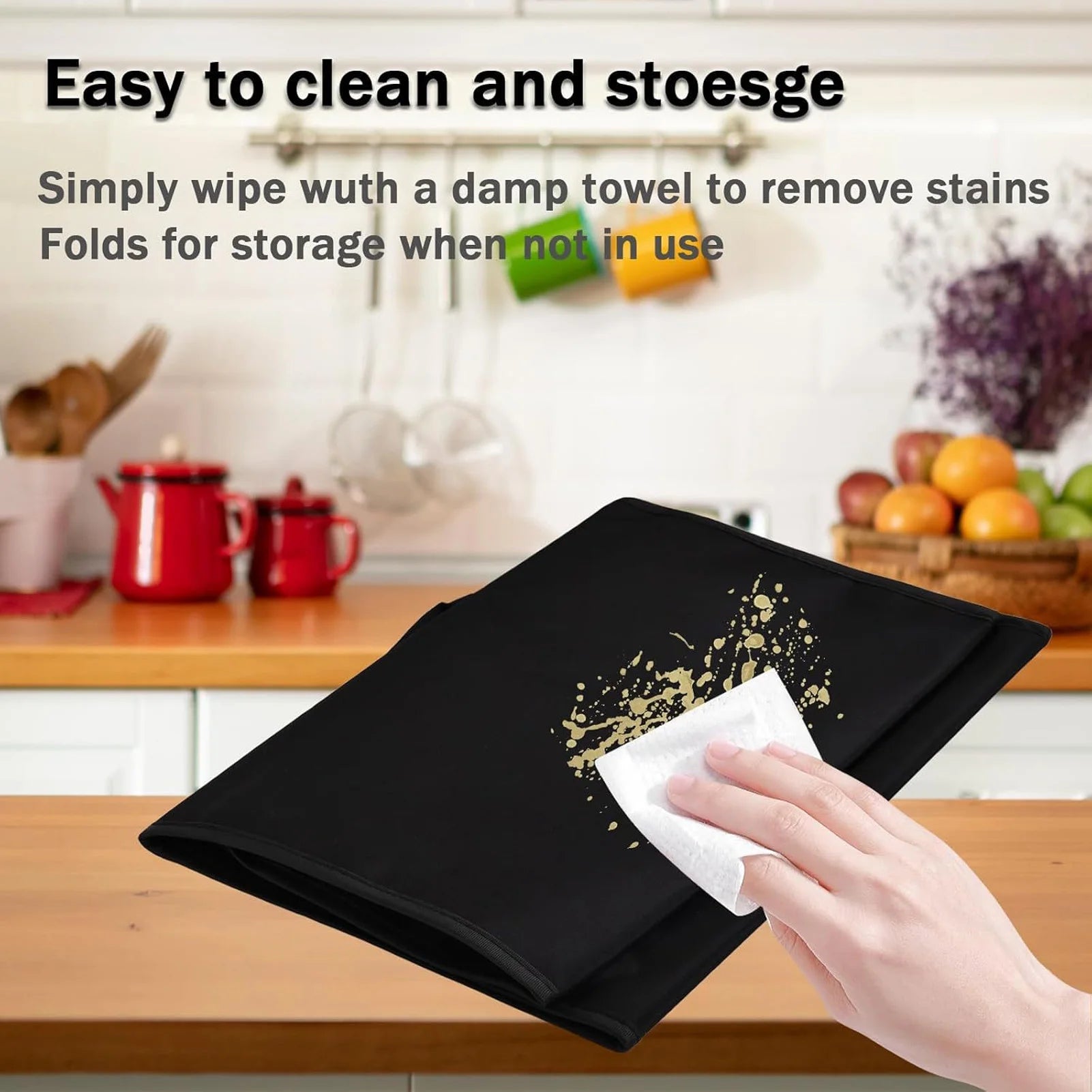 Fryer Cover Waterproofing Oxford Fabric Handle Design Portable