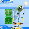 DIY Kit 5MM LED Simple Flash Light Circuit Simple flashing Leds Circuit Board Kits Electronic Production Suite Parts Zpaxo Default Title