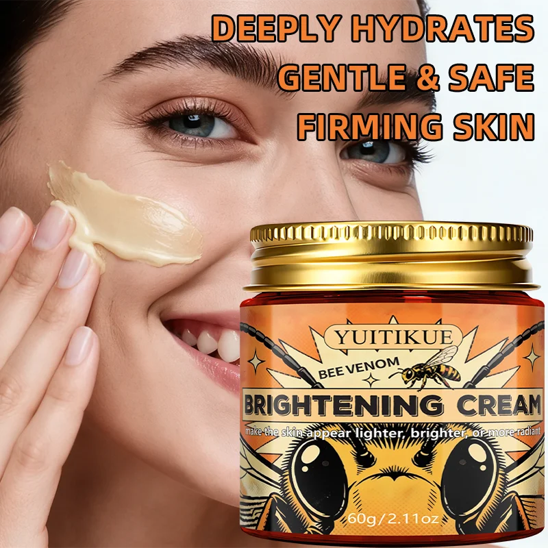 YUITIKUE Bee Venom Brightening Cream – Hydrate & Firm Skin Brightening Face Cream Zpaxo