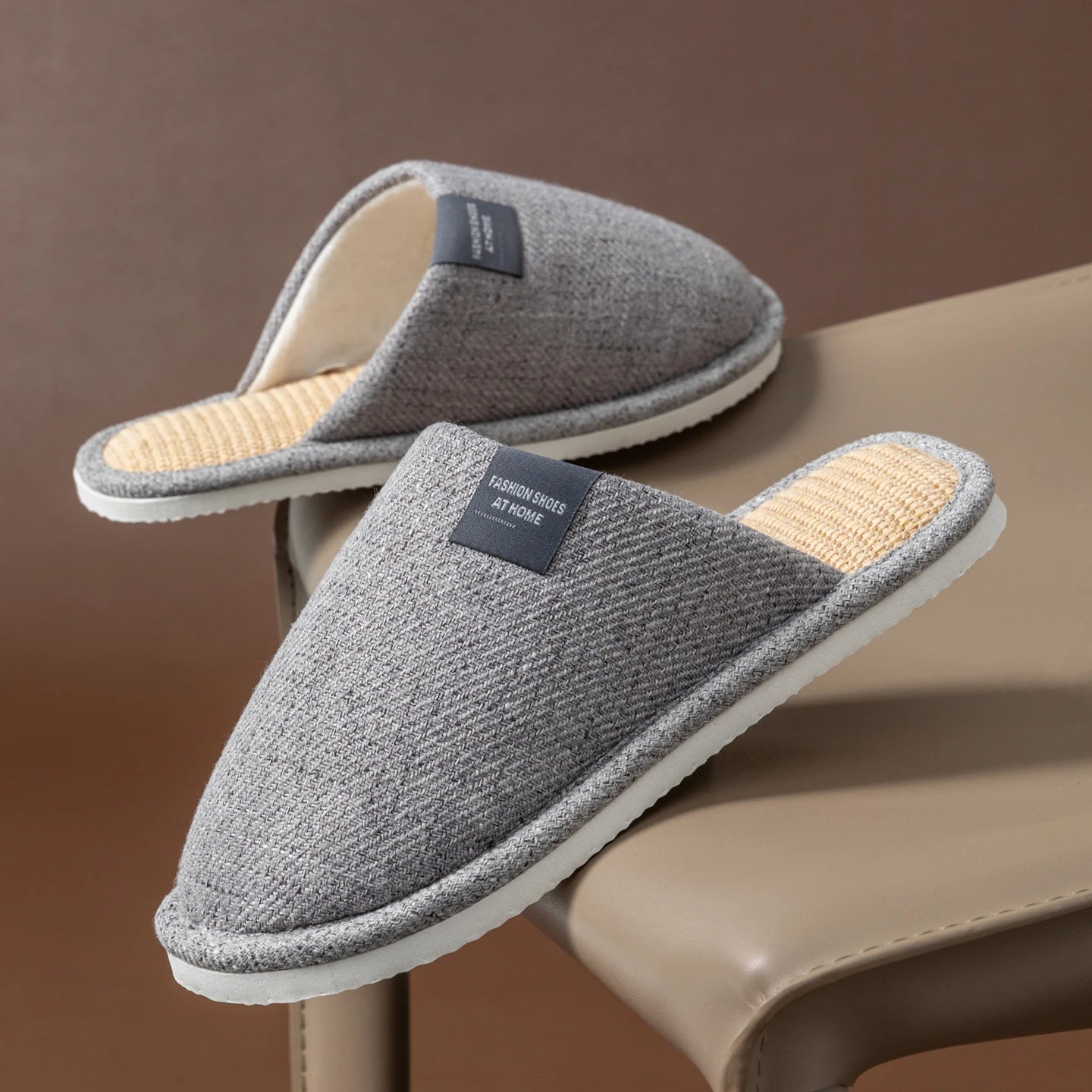 Unisex House Slippers Spring Fall Indoor Bedroom Floor Lightweight