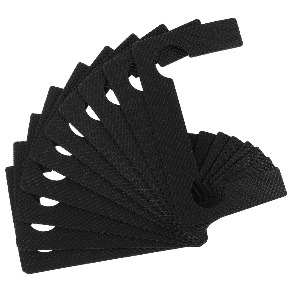 Bathroom Glass Door Clamp Pads Plastic Hinge Protectors Anti-slip