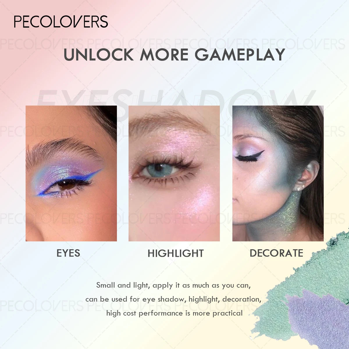 Chameleon Glitter Eyeshadow Powder - 1PC, Glowing Pearly Shimmer, Simple to Use, Lazy Eye Look, Christmas Gift Idea Zpaxo