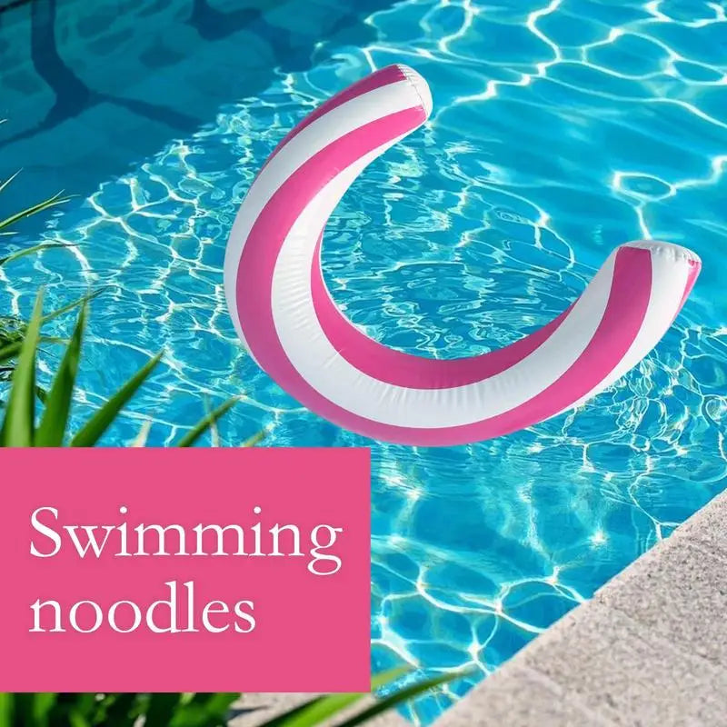 Swimming Pool Noodles Curved Inflatable Sport Training Entertainment Zpaxo