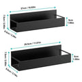 1/2/4pcs Refrigerator Magnetic Shelf Spice Sundry Side Storage Rack Hanging Basket Space Saving Kitchen Organizer Zpaxo 2Pcs