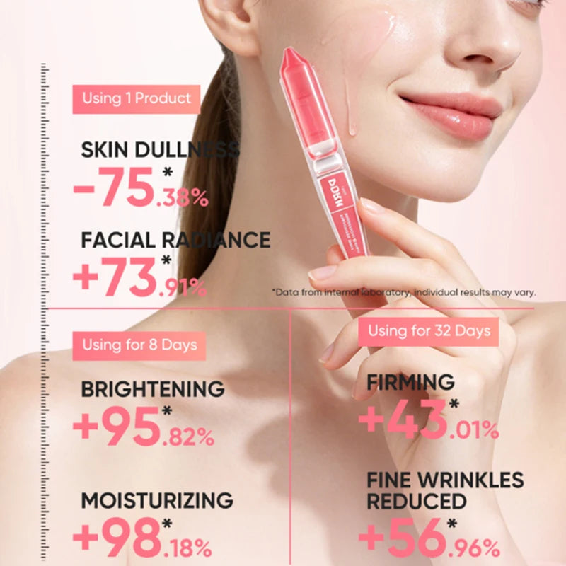 PDRN Salmon Pink Face Serum – Hydrating & Repairing Essence Face Serum Essence Zpaxo