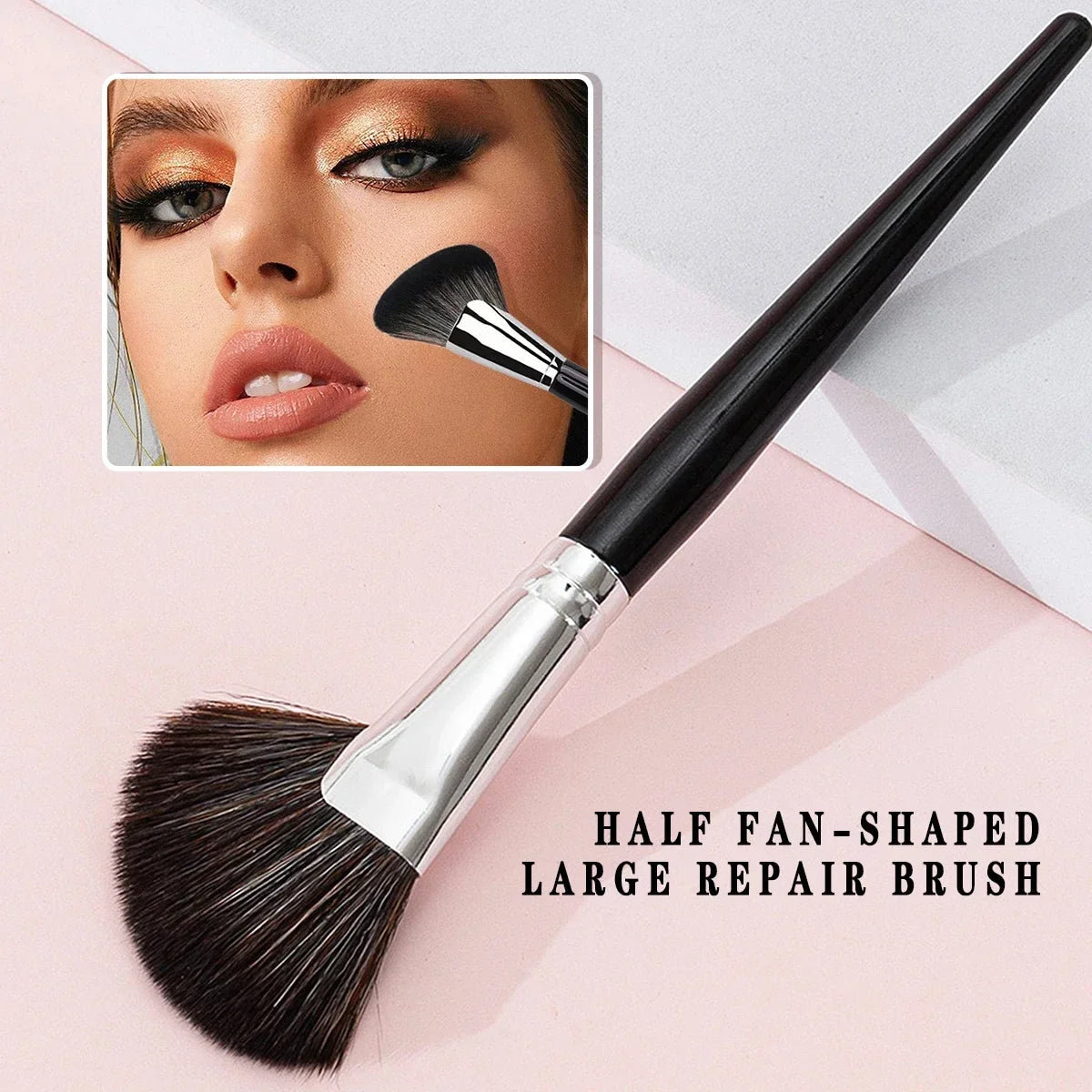 Fluffy Soft Large Powder Brush Blusher Repair Multi-function Beginner Zpaxo