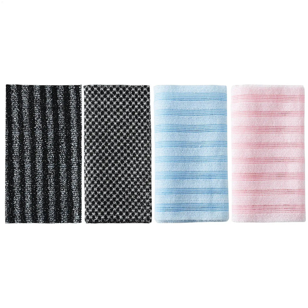 Exfoliating Back Scrubber Towel – Body Wash Cloth for Shower Body Exfoliating Scrubber Zpaxo