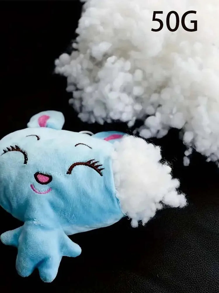 Premium Polyester Fiber Fill 50g/100g/200g – Stuffing for Crafts Craft Fiber Fill Zpaxo 50g
