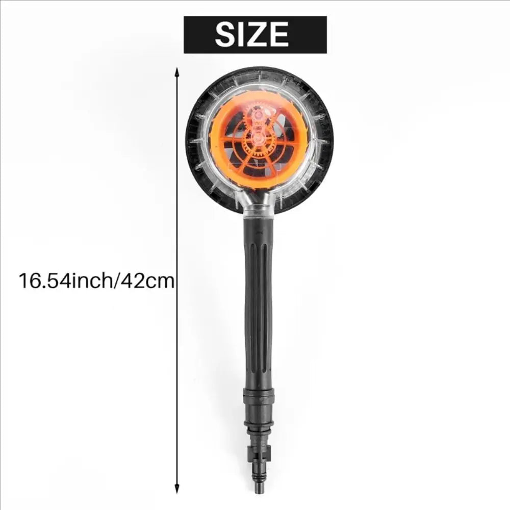 Pressure Car Wash Brush Rigid Clean Rotating Round EVA+ABS Washer Zpaxo