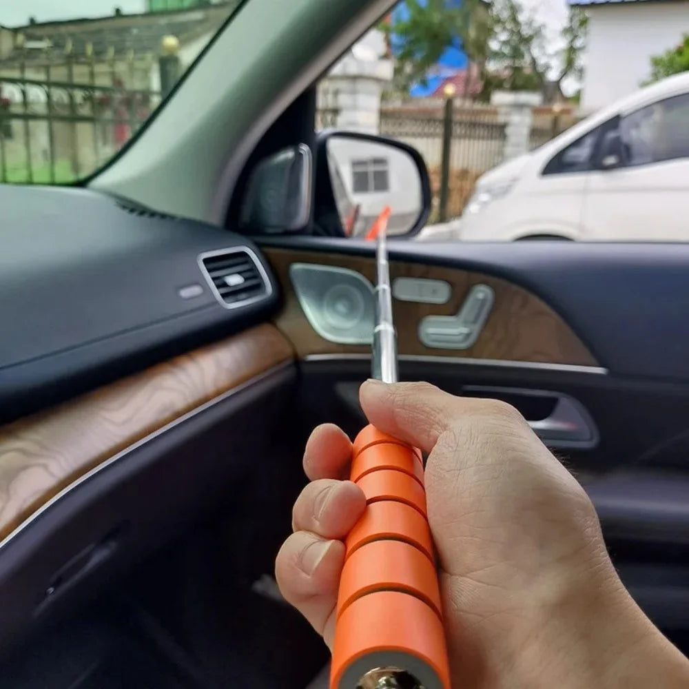 Telescopic Car Rearview Mirror Wiper & Auto Glass Cleaner Car Cleaning Tool Zpaxo
