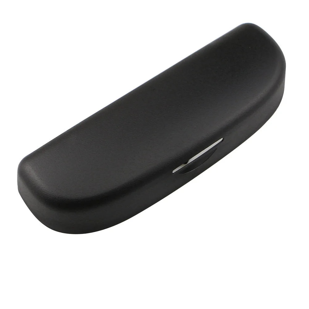 Universal Plastic Car Glasses Case Practical Gray Sunglasses Holder Zpaxo Black