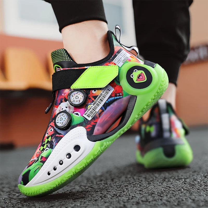 Men's Basketball Shoes Breathable Cushioning Non-slip Wearable Runing