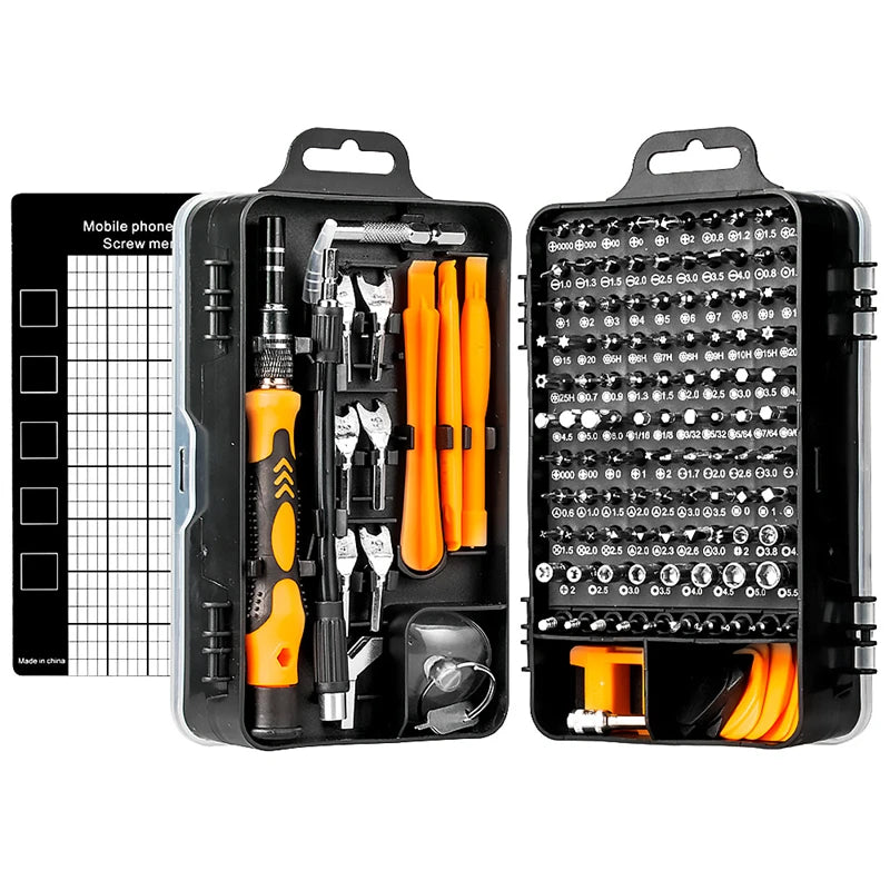 Screwdriver Bits Set Magnetic Torx Phillips Screwdriver Socket Remover Wrench for Electronics Repair 115B Zpaxo