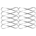 652F Turntable Belt Record Player Replacement Rubber Flat Drive Zpaxo TEN PIECES CN