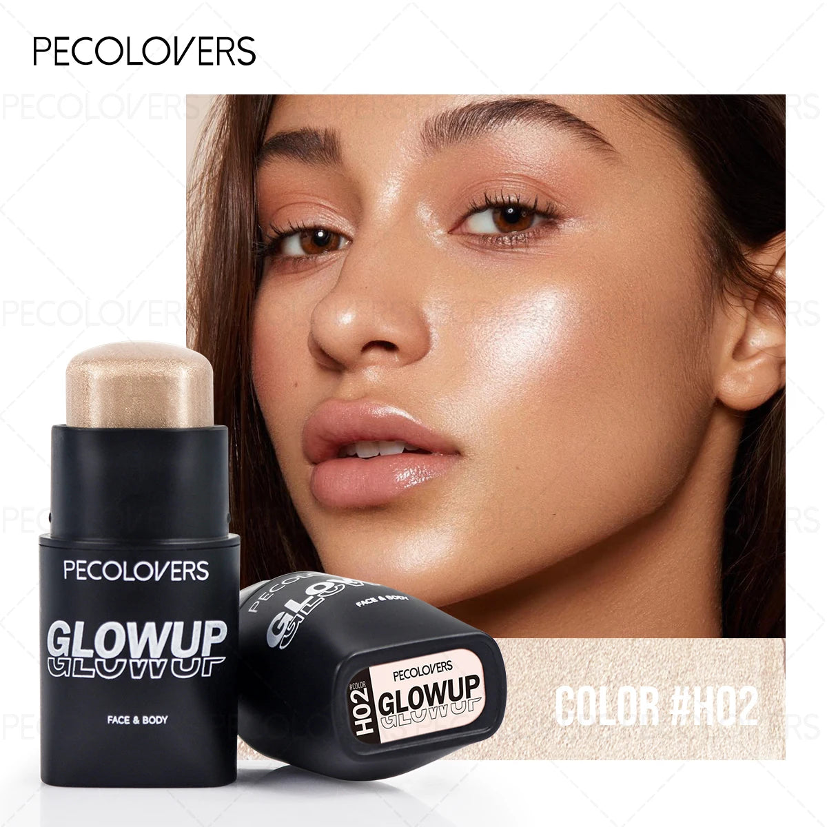 Glitter Highlightersticks Shimmering Body Face Glow Cheeks Perfect Zpaxo H02