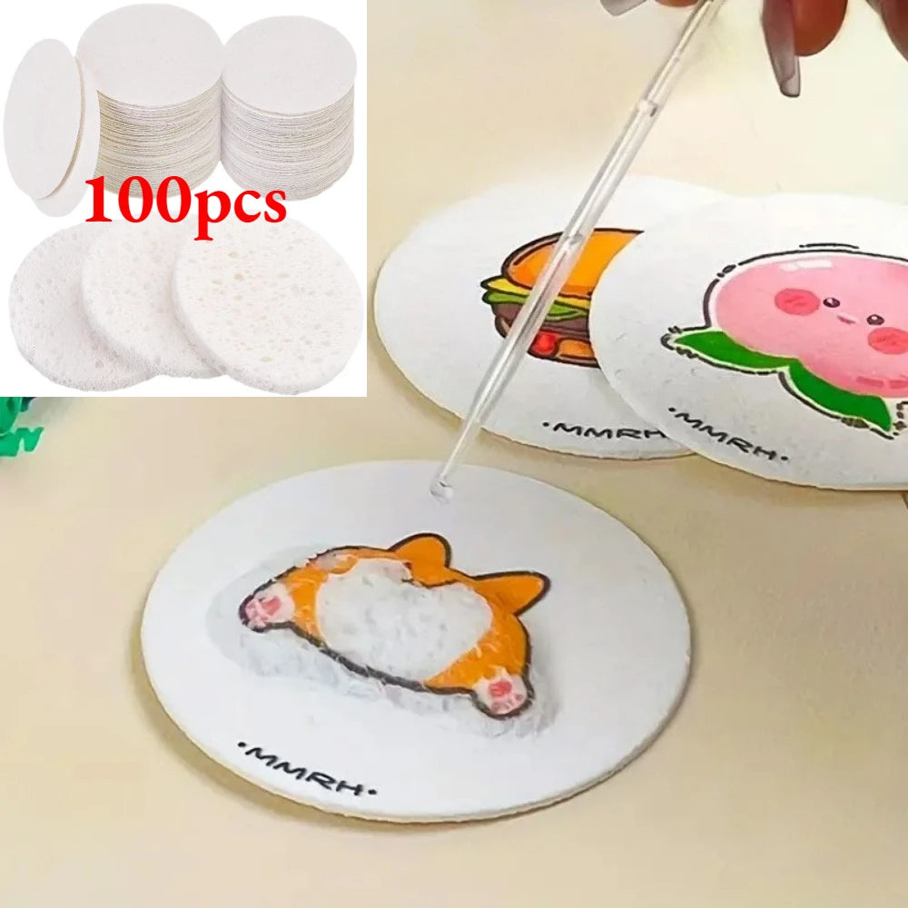 3D Magic Puffy Foam Texture Painting Paper Kids DIY Drawing Art