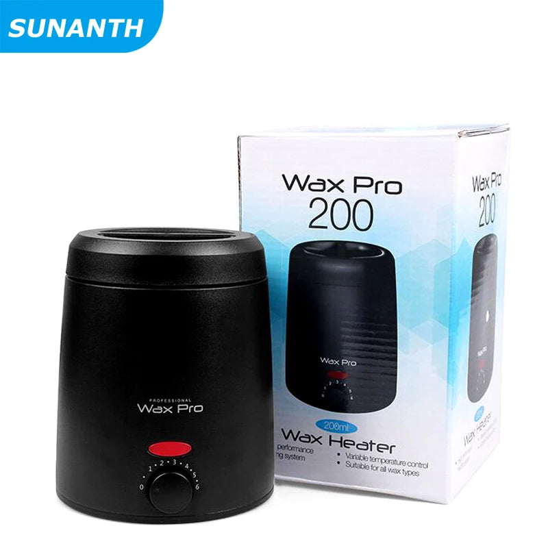 200ML Wax Heater Machine For Hair Removal Wax-Melting Pot Body Hair Remove With Packaging Box Waxing Kit Hair Removal Machine Zpaxo