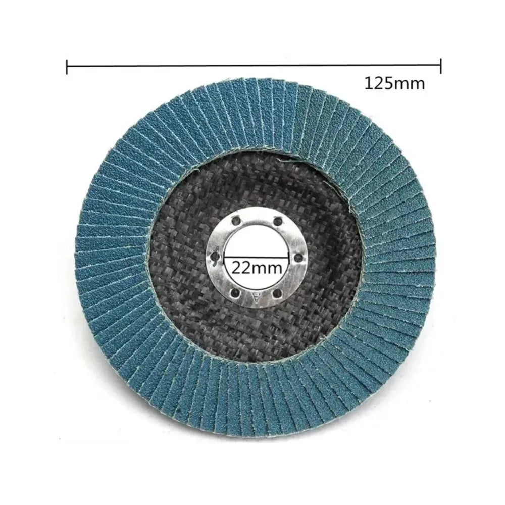 5'' Metal Sanding Flap Discs Angle Grinder Wheels Blade 60 80grit