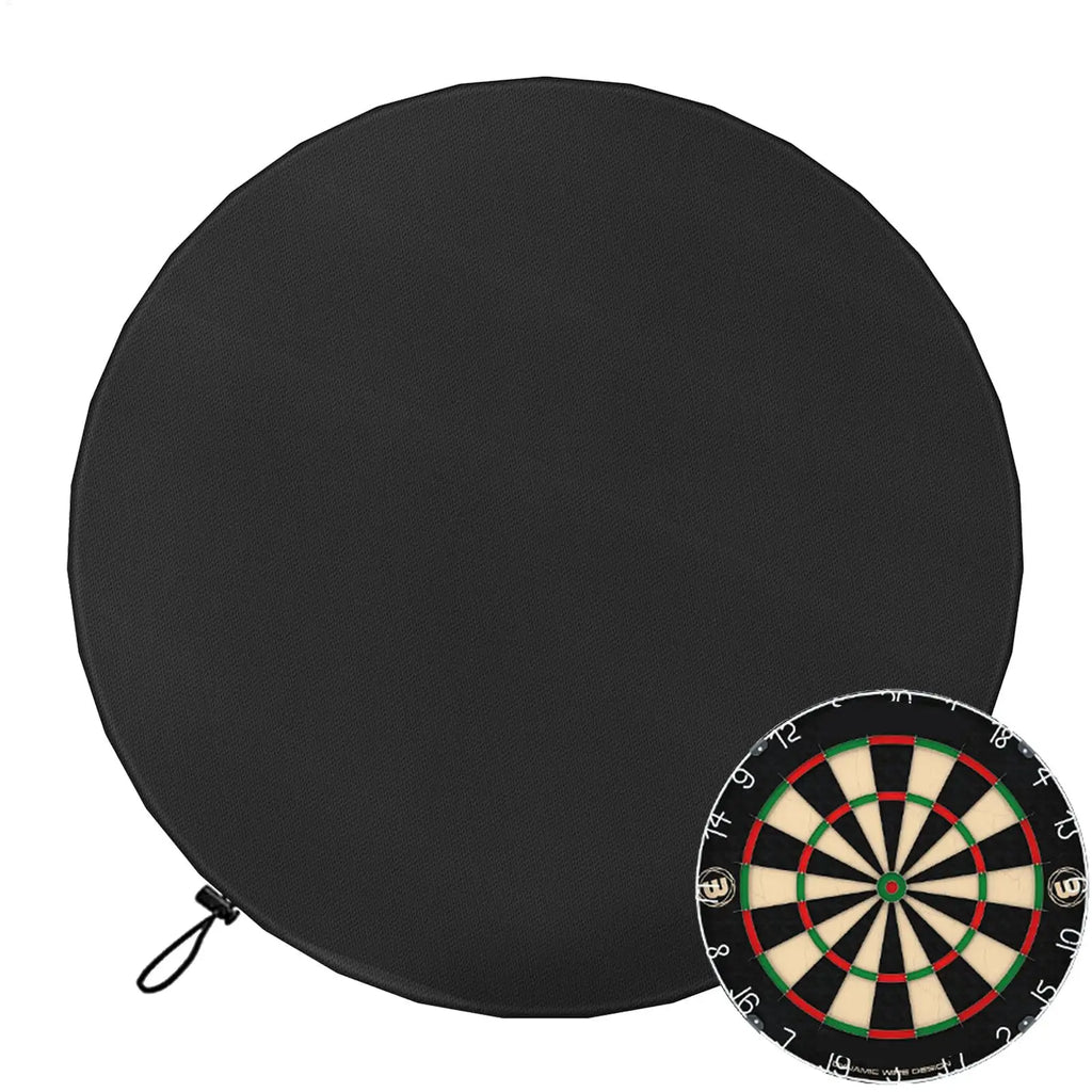 Dartboard Waterproof Cover 24Inch Dart Board 600D Oxford Dustproof Sturdy Storage Bag Oxford Waterproof Protective Dartboard Zpaxo Default Title