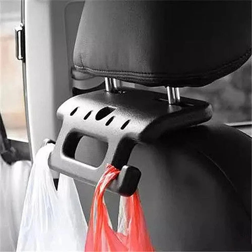Multi-function Car Seat Back Hook Support Balance Universal Design Safety Handle Auto Storage Durable ABS Zpaxo