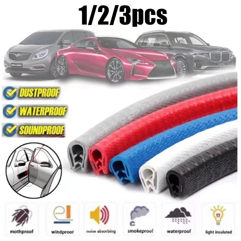 Car Door Edge Guard Strip – Anti-Scratch Rubber Protection