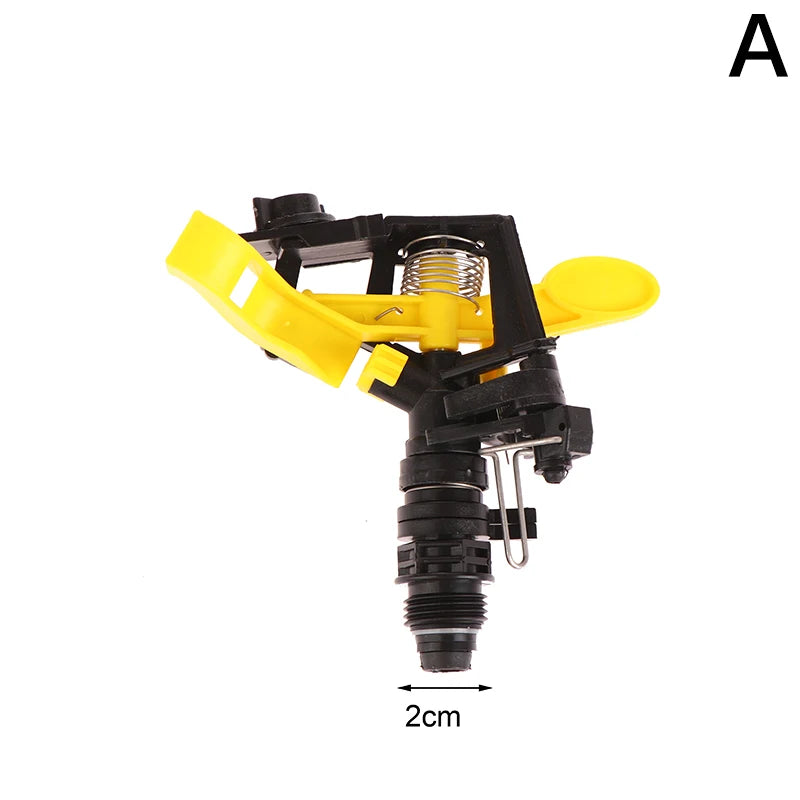 Agriculture Watering Nozzle Lawn Irrigation Watering 360 Degrees Rotary Jet 1/2"Adjustable Rocker Impact Sprinkler Garden Zpaxo Style5