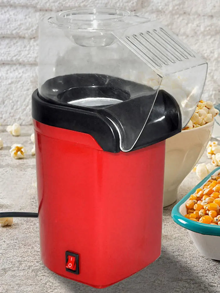 1200W Hot Air Popcorn Popper High Popping Rate Electric Hot Air Popcorn Maker for Home Family Party Kids Zpaxo