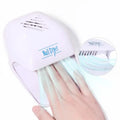 Portable Nail Fan Dryer – Battery-Powered Polish Dryer Nail Fan Dryer Zpaxo United States