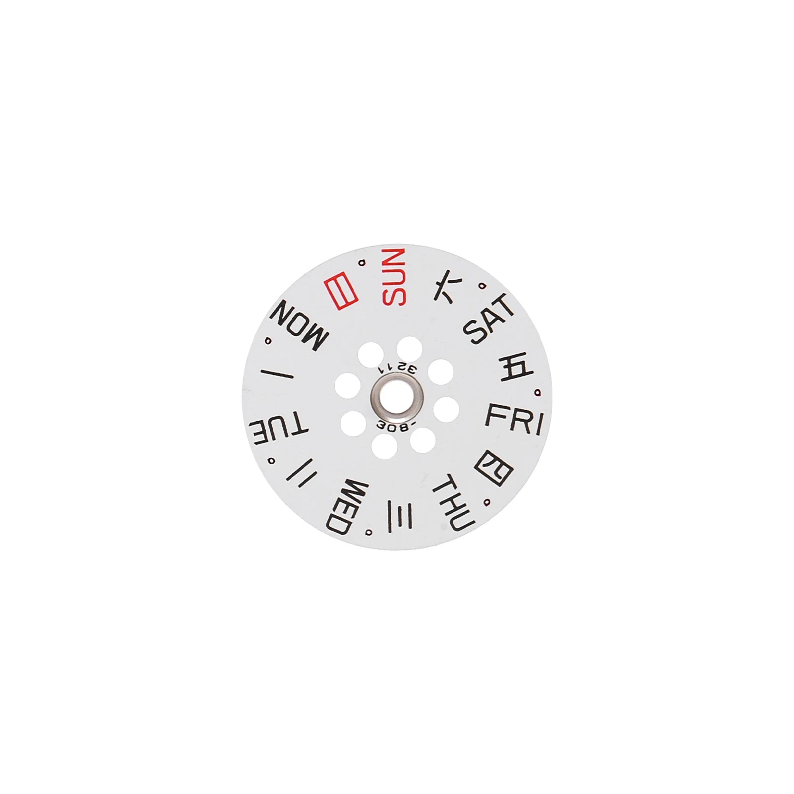 Watch Date Wheel Day Ring Circle Calendar Dail Miyota 8200 8205