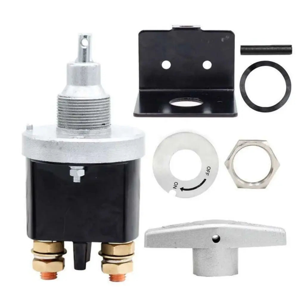 12V 500A Battery Disconnect Switch Heavy Duty Lock-out Plate Power Zpaxo