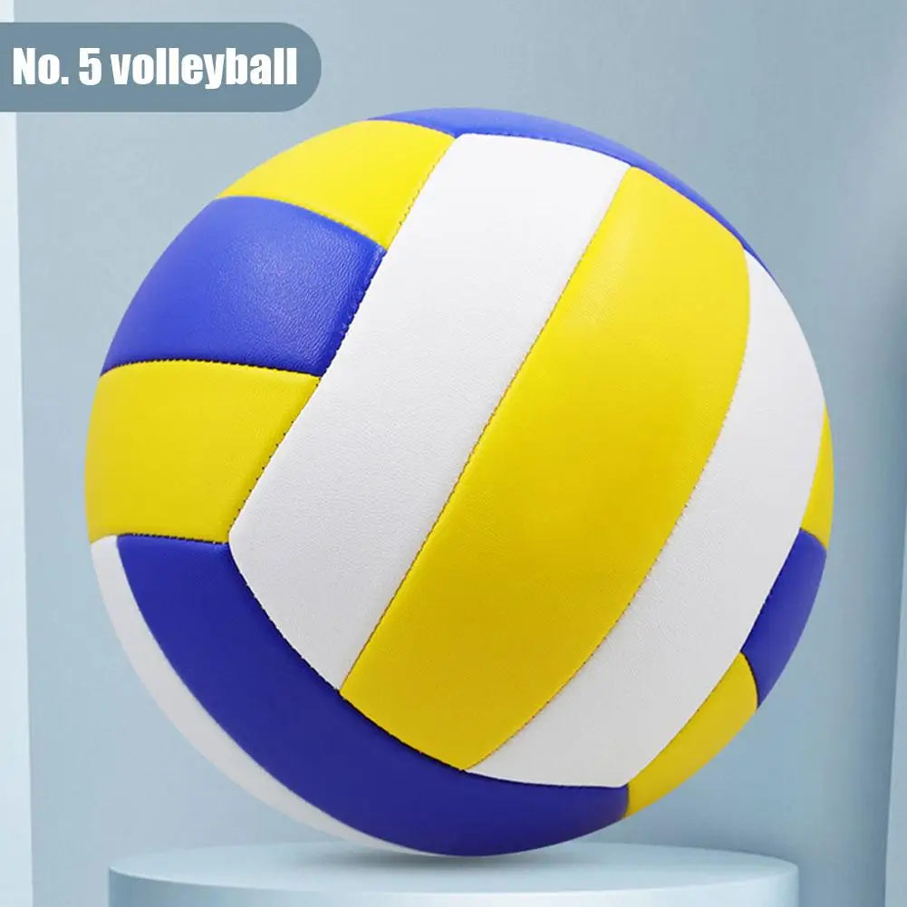 Size 5 Volleyball Professional Training Match Game Ball PU Soft Inflatable Waterproof For Beach Outdoor Indoor Practice Ball Zpaxo